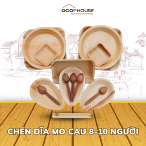 Bộ Chén Bát Dĩa Ăn Cơm 8-10 Người Dùng