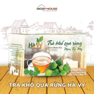 Trà Túi Lọc Khổ Qua Rừng Hà Vy 25 Gói*2g