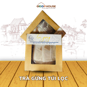 Trà Gừng Heal Organic Farm Túi Lọc 20 Túi*2g