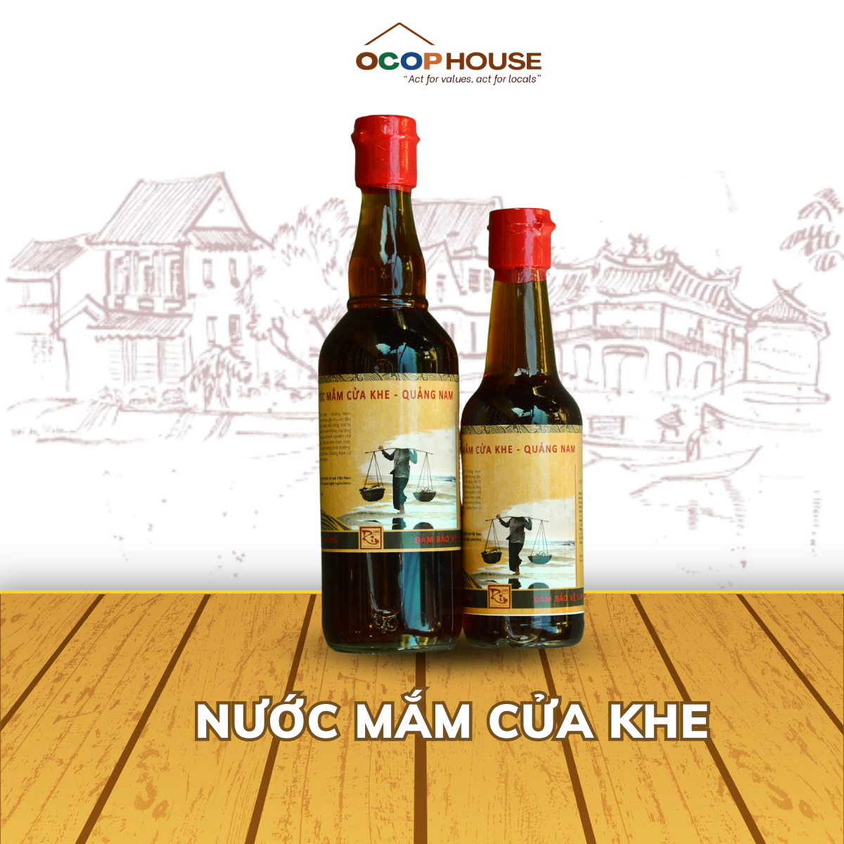Nước Mắm Cửa Khe Quảng Nam Chai 500ml