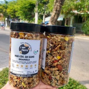 Alternative view of Ngũ Cốc Ăn Sáng Granola I Am Nuts Hũ 500g
