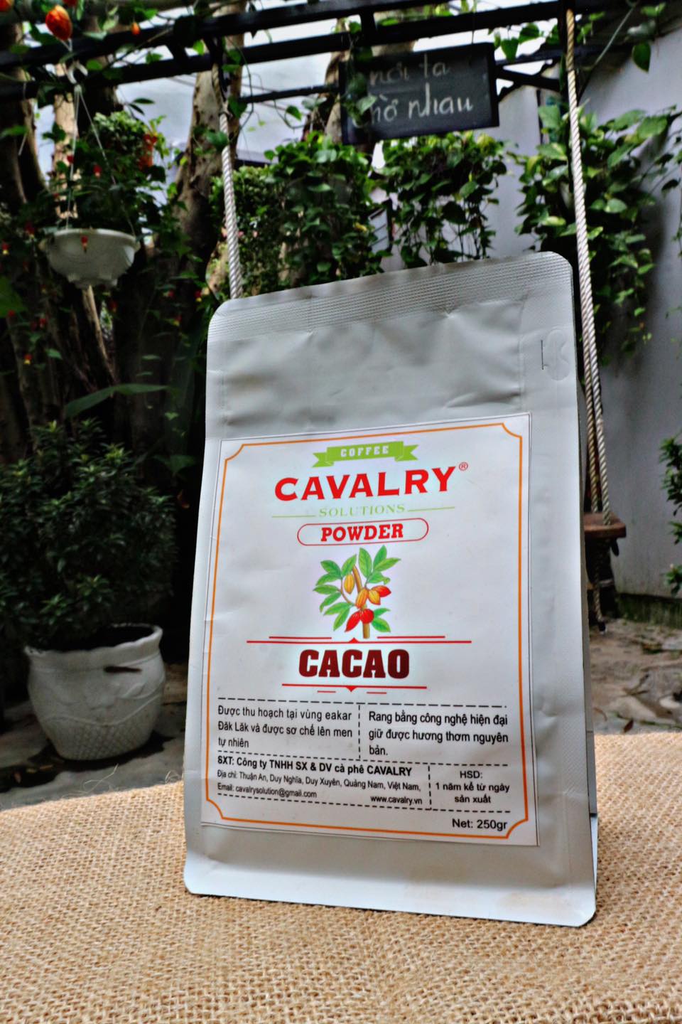 Bột Cacao Nguyên Chất Cavalry 250g - Ảnh 2