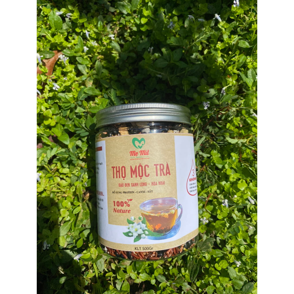 Trà Gạo Lứt Đậu Rang Thọ Mộc Trà Hũ 400g - Ảnh 4